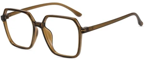 Firmoo Blue Light Blocking Glasses for Women/Men, Oversized Square Brown Frame Computer Glasses for Screen, YC1291 Firmoo Blue Light Blocking Glasses for Women/Men, Oversized Square Brown Frame Computer Glasses for Screen, YC1291