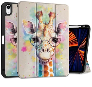 MEEgoodo for M4/M3/M2 iPad Air 11 inch Case 2026 2025 2024,Case for iPad Air 5th Generation/iPad Air 4th Gen 10.9 inch 2022 2020, Tablet Cover with Soft TPU Back Shell, Giraffe MEEgoodo for M4/M3/M2 iPad Air 11 inch Case 2026 2025 2024,Case for iPad Air 5th Generation/iPad Air 4th Gen 10.9 inch 2022 2020, Tablet Cover with Soft TPU Back Shell, Giraffe