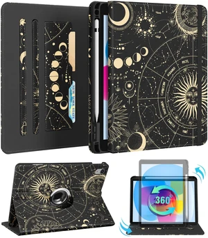 Kidcube for iPad (A16) 11th/for iPad 10th Generation Case,Sun Moon Stars Kidcube for iPad (A16) 11th/for iPad 10th Generation Case,Sun Moon Stars