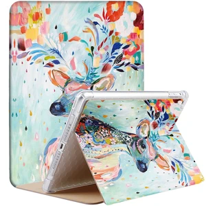 DuraSafe Cases for iPad 5th / 6th Gen & Air 1st / 2nd Gen - 9.7" A1893 A1822 A1566 MRJN2LL/A MR7G2LL/A MP2F2LL/A MP2G2LL/A Book Cover with Air Cushion Corner for Extra Shock Protection - Deer Print DuraSafe Cases for iPad 5th / 6th Gen & Air 1st / 2nd Gen - 9.7" A1893 A1822 A1566 MRJN2LL/A MR7G2LL/A MP2F2LL/A MP2G2LL/A Book Cover with Air Cushion Corner for Extra Shock Protection - Deer Print