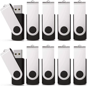 KEXIN 100 Pack 1GB USB Flash Drive Bulk Pack Thumb Drive Bundle USB Drives Jump Drive USB Stick 1 GB Swivel Design Memory Stick Black KEXIN 100 Pack 1GB USB Flash Drive Bulk Pack Thumb Drive Bundle USB Drives Jump Drive USB Stick 1 GB Swivel Design Memory Stick Black