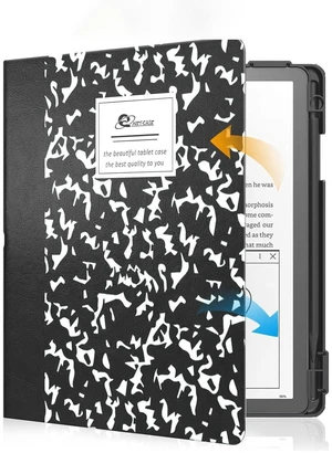 E NET-CASE Case for Kindle Scribe (2024/2022 Released) - Lightweight and Hard Back Shell Protective Book Folio Cover with Auto Sleep Wake for Kindle Scribe 10.2" 2024/2022 with Pen Holder (Brand) E NET-CASE Case for Kindle Scribe (2024/2022 Released) - Lightweight and Hard Back Shell Protective Book Folio Cover with Auto Sleep Wake for Kindle Scribe 10.2" 2024/2022 with Pen Holder (Brand)