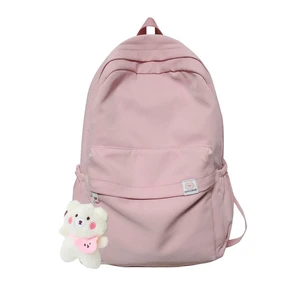 Eagerrich Aesthetic Cute School Backpack for Teens Girls Laptop Bag, Pink Eagerrich Aesthetic Cute School Backpack for Teens Girls Laptop Bag, Pink