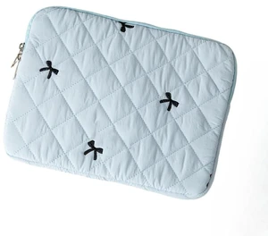 Cute Bow Tie Puffy Laptop Sleeve Coquette Carrying Laptop Bag Cover Y2K Preppy Tablet Liner Pouch Cottagecore Stuffs (15 inch,Blue) Cute Bow Tie Puffy Laptop Sleeve Coquette Carrying Laptop Bag Cover Y2K Preppy Tablet Liner Pouch Cottagecore Stuffs (15 inch,Blue)