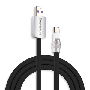 chubbycable USB A to C 120W Silicone Fast Charging Cable, Black, 9.8FT chubbycable USB A to C 120W Silicone Fast Charging Cable, Black, 9.8FT