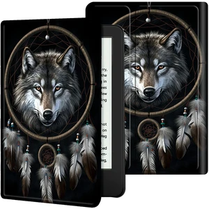BREIDMKFM Slim for All-New Fire HD 10 and Fire HD 10 Plus Tablet Case (Only Fit 13th Generation 2023 Release), Smart Standing Cover with Auto Sleep/Wake, Dreamcatcher Wolf BREIDMKFM Slim for All-New Fire HD 10 and Fire HD 10 Plus Tablet Case (Only Fit 13th Generation 2023 Release), Smart Standing Cover with Auto Sleep/Wake, Dreamcatcher Wolf