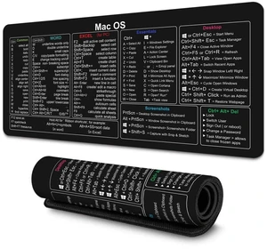 Boaulee Excel Shortcut Keys XXL Mouse Pad,35.4x11.8 inch Large Keyboard Mat Boaulee Excel Shortcut Keys XXL Mouse Pad,35.4x11.8 inch Large Keyboard Mat
