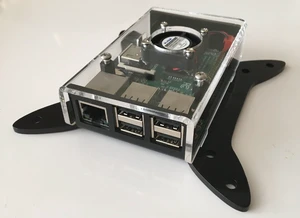 VESA Mount Case for Raspberry Pi 3, 2 & B+ with Fan VESA Mount Case for Raspberry Pi 3, 2 & B+ with Fan