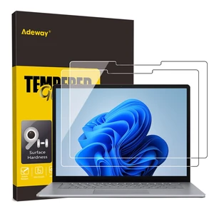 Adeway [2 Pack Microsoft Surface Laptop 6/5/4/3/2/1 13.5 inch Screen Protector,Easy installation/Precise Cutouts/Tempered Glass Adeway [2 Pack Microsoft Surface Laptop 6/5/4/3/2/1 13.5 inch Screen Protector,Easy installation/Precise Cutouts/Tempered Glass