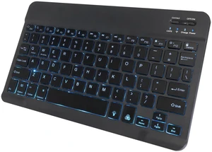 BoxWave Keyboard Compatible with Apple iPhone SE (2020) - SlimKeys Bluetooth Keyboard - with Backlight, Portable Slim LED 7 Colors - Jet Black BoxWave Keyboard Compatible with Apple iPhone SE (2020) - SlimKeys Bluetooth Keyboard - with Backlight, Portable Slim LED 7 Colors - Jet Black