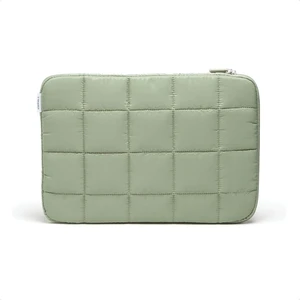U Brands Nylon Puffy Zipping Large Laptop Sleeve, 10.5" x 15", MacBook Bag, Laptop Case for MacBook Pro, MacBook Air, Chromebook, HP Computer, Matcha Green U Brands Nylon Puffy Zipping Large Laptop Sleeve, 10.5" x 15", MacBook Bag, Laptop Case for MacBook Pro, MacBook Air, Chromebook, HP Computer, Matcha Green