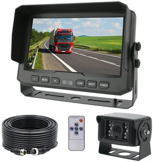 TECKEEN Truck 1080P HD Backup Camera System,High Defenition cab cam Camera with 7 inch Monitor+ 4 PIN Camera Cable for Bus/Truck/Van/Trailer/RV/Camper/Motor Home/Vehicle TECKEEN Truck 1080P HD Backup Camera System,High Defenition cab cam Camera with 7 inch Monitor+ 4 PIN Camera Cable for Bus/Truck/Van/Trailer/RV/Camper/Motor Home/Vehicle