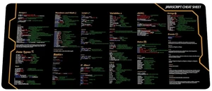 Javascript Cheat Sheet Desk Mat for Software Engineers, Software Development Mouse Mat, Web Developers and Programmers Mouse Pad, Gift Coworker Quick Key, Anti-Slip Keyboard Pad KMH Javascript Cheat Sheet Desk Mat for Software Engineers, Software Development Mouse Mat, Web Developers and Programmers Mouse Pad, Gift Coworker Quick Key, Anti-Slip Keyboard Pad KMH