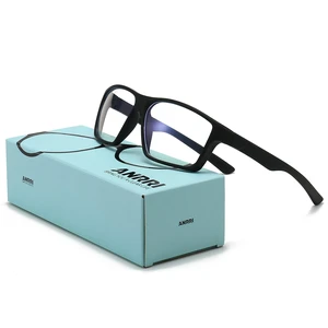 ANRRI Blue Light Glasses for men Gaming Computer Gamer Glasses Anti Eyestrain UV Protection Classic Black Frame ANRRI Blue Light Glasses for men Gaming Computer Gamer Glasses Anti Eyestrain UV Protection Classic Black Frame