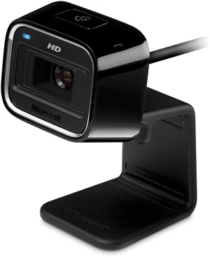 Microsoft LifeCam HD-5000 720p HD Webcam - Black Microsoft LifeCam HD-5000 720p HD Webcam - Black