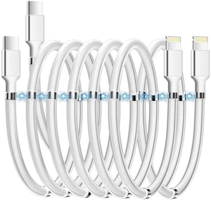 AICase Magnetic USB C to Lightning iPhone Cable Type C Super Organized Charging Magnetic Absorption Nano Data Cable Compatible iPhone 14/13/12/11/Mini/Pro/Max/X/XR/8/SE,iPad Air/Pro/Mini_3FT(2Pack) AICase Magnetic USB C to Lightning iPhone Cable Type C Super Organized Charging Magnetic Absorption Nano Data Cable Compatible iPhone 14/13/12/11/Mini/Pro/Max/X/XR/8/SE,iPad Air/Pro/Mini_3FT(2Pack)