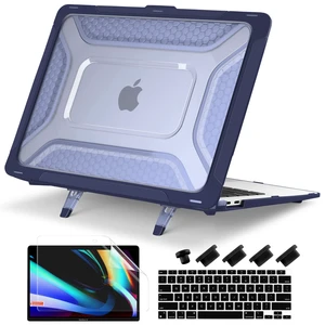 Batianda HexArmor Case for MacBook Air 13 Inch 2018-2020, Navy Blue Batianda HexArmor Case for MacBook Air 13 Inch 2018-2020, Navy Blue