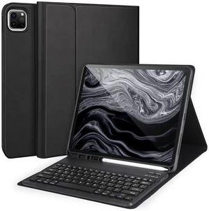 Keyboard Case for iPad Air 13 2024 M2/Pro 12.9'' 6th/5th Gen, Detachable Bluetooth With Pencil Holder, Black Keyboard Case for iPad Air 13 2024 M2/Pro 12.9'' 6th/5th Gen, Detachable Bluetooth With Pencil Holder, Black