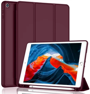 iMieet iPad 9th Generation Case 2021/iPad 8th Generation Case 2020 10.2 Inch with Pencil Holder, iPad 7th Gen 2019 Case with Soft Baby Skin Silicone Back, Auto Wake/Sleep Cover (Wine) iMieet iPad 9th Generation Case 2021/iPad 8th Generation Case 2020 10.2 Inch with Pencil Holder, iPad 7th Gen 2019 Case with Soft Baby Skin Silicone Back, Auto Wake/Sleep Cover (Wine)