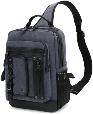 Leaper Large Sling Bag for Travel: Holds 14" Laptop,Water Bottle & More Leaper Large Sling Bag for Travel: Holds 14" Laptop,Water Bottle & More