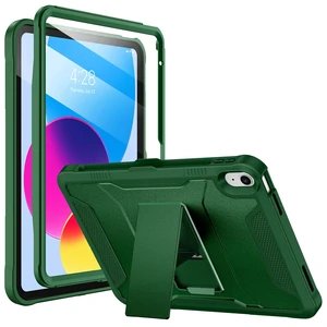 Soke Case for iPad (A16) 11th Generation 11-inch 2025, iPad 10th Generation 10.9-inch 2022, with Built-in Screen Protector and Kickstand, Rugged Full Body Protective Cover - Alpine Green Soke Case for iPad (A16) 11th Generation 11-inch 2025, iPad 10th Generation 10.9-inch 2022, with Built-in Screen Protector and Kickstand, Rugged Full Body Protective Cover - Alpine Green