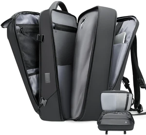 TANGCORLE Travel Carry on Backpack 50L Expandable Flight Approved Backpacks 17.3 inch Laptop and USB Charging Port bags Water Resistant Business Back Pack for Women & MenNo vacuum pump TANGCORLE Travel Carry on Backpack 50L Expandable Flight Approved Backpacks 17.3 inch Laptop and USB Charging Port bags Water Resistant Business Back Pack for Women & MenNo vacuum pump
