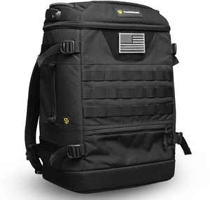 TradeSmart Tactical Carry On Backpack Max Airline Size, 3 TSA Locks, Laptop Compartment & Cordura Fabric TradeSmart Tactical Carry On Backpack Max Airline Size, 3 TSA Locks, Laptop Compartment & Cordura Fabric