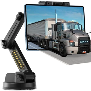 WUITIN Tablet Mount for Truck, Car Phone Holder,Dashboard Windshield Phone Holder 16.9 inch Long Arm,Super Suction Cup Compatible with Pickup Truck,4.7-12.9in Tablet & iPad WUITIN Tablet Mount for Truck, Car Phone Holder,Dashboard Windshield Phone Holder 16.9 inch Long Arm,Super Suction Cup Compatible with Pickup Truck,4.7-12.9in Tablet & iPad