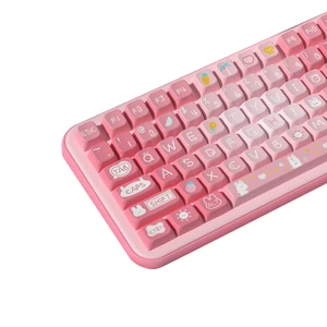 daixiahu Summer Rabbit Theme keycaps 158 Key PBT keycaps MDA Custom keycap Set is Suitable for 61/87/104/108 Cherry MX Switch and Other Mechanical Keyboards daixiahu Summer Rabbit Theme keycaps 158 Key PBT keycaps MDA Custom keycap Set is Suitable for 61/87/104/108 Cherry MX Switch and Other Mechanical Keyboards