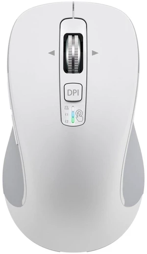 CITLLA Wireless Bluetooth Mouse (USB + BT1 + BT2), Full Size, 4-Way Scrolling, Multi-Device Silent Mouse for Computer, Laptop, iPad, MacBook (White) CITLLA Wireless Bluetooth Mouse (USB + BT1 + BT2), Full Size, 4-Way Scrolling, Multi-Device Silent Mouse for Computer, Laptop, iPad, MacBook (White)