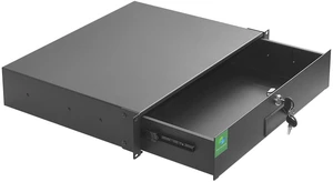 RIVECO 2U Rack Drawer Rack Mount Drawer for 19 Network Equipment & Server Rack Cabinet Lockable Deep Drawer with Key Black RIVECO 2U Rack Drawer Rack Mount Drawer for 19 Network Equipment & Server Rack Cabinet Lockable Deep Drawer with Key Black