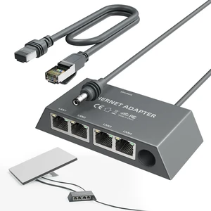 Starlink Ethernet Adapter Gen 3/Mini with Cat 5e Gen3 Rj45 Cable Starlink Gen 3 Ethernet Adapter 1 to 4 Devices Networked Simultaneously for Cat 5/5e/6/7/8 Cable Fast & Stable Connection Starlink Ethernet Adapter Gen 3/Mini with Cat 5e Gen3 Rj45 Cable Starlink Gen 3 Ethernet Adapter 1 to 4 Devices Networked Simultaneously for Cat 5/5e/6/7/8 Cable Fast & Stable Connection