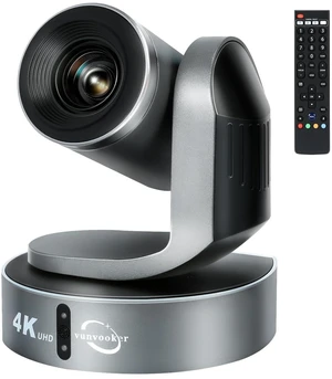 Vunvooker 4K Conference Room Camera,PTZ Camera 20X Optical Zoom with IP/USB3.0/HDMI/RS232/RS485 for IP Live Streaming Video Conference and Church Education Vunvooker 4K Conference Room Camera,PTZ Camera 20X Optical Zoom with IP/USB3.0/HDMI/RS232/RS485 for IP Live Streaming Video Conference and Church Education