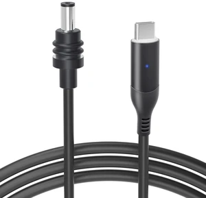 Steinwhale 10FT DC to USB-C LED Power Cable for Starlink Mini Steinwhale 10FT DC to USB-C LED Power Cable for Starlink Mini