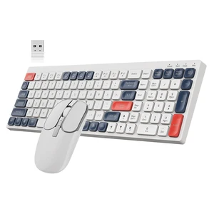 Bluetooth Wireless Keyboard and Mouse Combo Tri-Mode (BT5.1+BT5.1+2.4GHz) Type-C Rechargeable Cordless Keyboard Mouse, Ultra-Thin Full-Size Keyboard and Mouse for Laptop/Mac/iPad/Chromebook Gre Bluetooth Wireless Keyboard and Mouse Combo Tri-Mode (BT5.1+BT5.1+2.4GHz) Type-C Rechargeable Cordless Keyboard Mouse, Ultra-Thin Full-Size Keyboard and Mouse for Laptop/Mac/iPad/Chromebook Gre