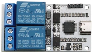 5V USB Relay with Optocoupler Isolation Industrial Grade Support UART Serial Port Signal Control NO/COM/NC Load 2 Channel Relay 5V USB Relay with Optocoupler Isolation Industrial Grade Support UART Serial Port Signal Control NO/COM/NC Load 2 Channel Relay