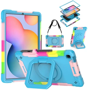 DETUOSI Case for Samsung Galaxy Tab S6 Lite 10.4" 2024, Camouflage Blue DETUOSI Case for Samsung Galaxy Tab S6 Lite 10.4" 2024, Camouflage Blue
