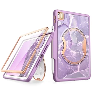 Clayco Nebula Case for iPad 9th/8th/7th Generation Case 10.2 Inch 2021/2020/2019, Multi-Angle Viewing Full Body Stand Cover for iPad 10.2" with Built-in Screen Protector & Pencil Holder, Purple Clayco Nebula Case for iPad 9th/8th/7th Generation Case 10.2 Inch 2021/2020/2019, Multi-Angle Viewing Full Body Stand Cover for iPad 10.2" with Built-in Screen Protector & Pencil Holder, Purple