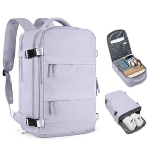 coofay Large Carry On Backpack Flight Approved Personal Item Travel Backpack For Women Airline Approved Waterproof Sports Luggage Backpack Casual Daypack Small Hiking Backpack Purple Backpack coofay Large Carry On Backpack Flight Approved Personal Item Travel Backpack For Women Airline Approved Waterproof Sports Luggage Backpack Casual Daypack Small Hiking Backpack Purple Backpack