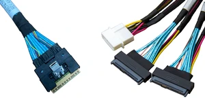 DiliVing 8X to 2*. Adapter,- 74pin to 2*- 68pin Cable with Power, 75CM(Broadcom MPN 05-60005-00CBL-SAST-0953) DiliVing 8X to 2*. Adapter,- 74pin to 2*- 68pin Cable with Power, 75CM(Broadcom MPN 05-60005-00CBL-SAST-0953)