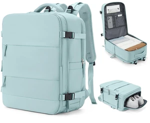 coowoz Large Travel Backpack Carry On for Women Man Gym Backpacks with Laptop Compartment Mochila de Viaje Teacher Personal Item Backpack Rucksack Airplane Accessories Must Haves Blue coowoz Large Travel Backpack Carry On for Women Man Gym Backpacks with Laptop Compartment Mochila de Viaje Teacher Personal Item Backpack Rucksack Airplane Accessories Must Haves Blue