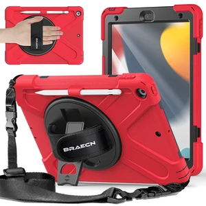 BRAECNstock Shockproof Case for iPad 9th/8th/7th Gen 10.2", Red BRAECNstock Shockproof Case for iPad 9th/8th/7th Gen 10.2", Red