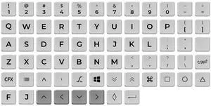Chocfox-Fans Low Profile PBT Keycaps for Kailh Chocolate Switch Mechanical Keyboard (Alpha Kit) Chocfox-Fans Low Profile PBT Keycaps for Kailh Chocolate Switch Mechanical Keyboard (Alpha Kit)
