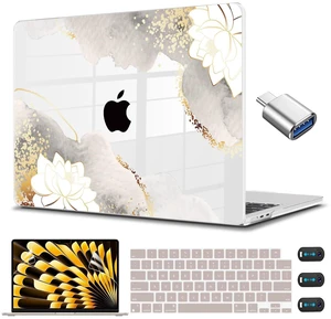 CISSOOK for MacBook Air 15 inch M2 M3 M4 M5 Case 2026 2025 2024 2023 Floral CISSOOK for MacBook Air 15 inch M2 M3 M4 M5 Case 2026 2025 2024 2023 Floral