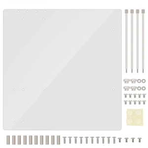 M-ATX Motherboard Acrylic Frame Transparent Open Frame DIY Base Stand for Testing Overclocking Gaming Computer Case M-ATX Motherboard Acrylic Frame Transparent Open Frame DIY Base Stand for Testing Overclocking Gaming Computer Case