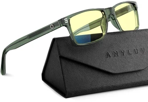 ANYLUV Blue Light Glasses for Sleep, 99.9% Blue Green Light Blocking with Red Lens, Red Glasses Eye Strain Relief Eye Protection ANYLUV Blue Light Glasses for Sleep, 99.9% Blue Green Light Blocking with Red Lens, Red Glasses Eye Strain Relief Eye Protection