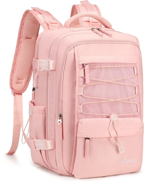Travel Backpack for Women Men 17 Inch Laptop Backpacks with USB Port Carry on Bag Airline Approved Large College School Bookbags Waterproof Work Business Sport Rucksack Casual Daypack (Pink) Travel Backpack for Women Men 17 Inch Laptop Backpacks with USB Port Carry on Bag Airline Approved Large College School Bookbags Waterproof Work Business Sport Rucksack Casual Daypack (Pink)