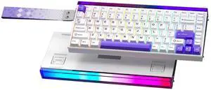 Aula Hero 84 HE - 75% Mechanical Gaming Keyboard Wired, Magnetic Switches Hot Swappable Hall Effect Keyboard, Rapid Trigger Mode 8000Hz Polling Rate, RGB Neon Light Box, Gamers Keyboards for PC/Mac Aula Hero 84 HE - 75% Mechanical Gaming Keyboard Wired, Magnetic Switches Hot Swappable Hall Effect Keyboard, Rapid Trigger Mode 8000Hz Polling Rate, RGB Neon Light Box, Gamers Keyboards for PC/Mac