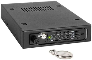 ICY DOCK Rugged Full Metal 2.5 SATA/SAS HDD & SSD Mobile Rack for External 3.5" Drive Bay with Key Lock & Thumb Screw Design ^^ ToughArmor MB491SKL-B ICY DOCK Rugged Full Metal 2.5 SATA/SAS HDD & SSD Mobile Rack for External 3.5" Drive Bay with Key Lock & Thumb Screw Design ^^ ToughArmor MB491SKL-B