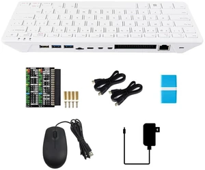 Waveshare Pi 500 Portable Keyboard, Compatible with Raspberry Pi 500, Personal Computer, Quad-core Arm Processor, WiFi/Bluetooth Support, Dual-4K Outputs, Comes with Official 32GB Micro SD Card Waveshare Pi 500 Portable Keyboard, Compatible with Raspberry Pi 500, Personal Computer, Quad-core Arm Processor, WiFi/Bluetooth Support, Dual-4K Outputs, Comes with Official 32GB Micro SD Card